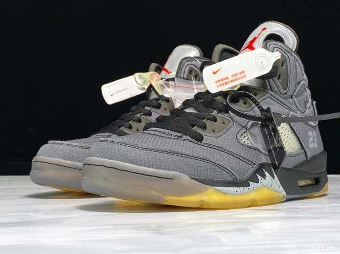 Off-White x Air CT8480-001 Black Jordan 5 0520